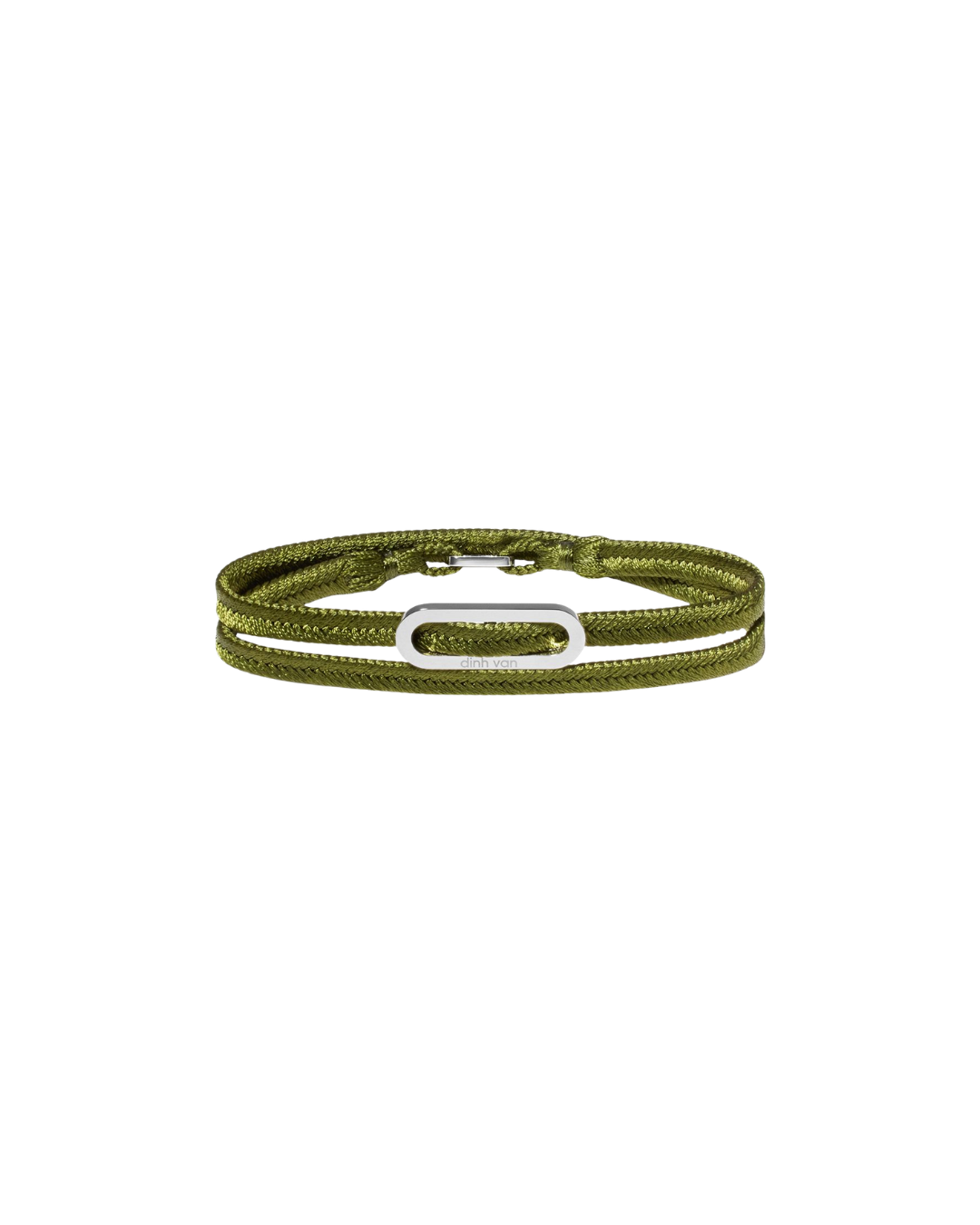 Danhov Khaki Weave For Maillon L Woven Bracelet Cord Without Clasp
