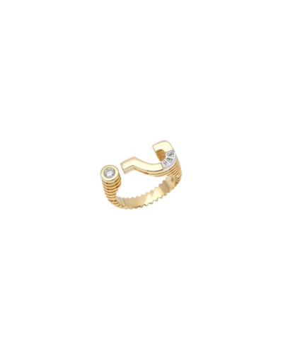 Helena Rose's 14KYG Question Ring with Diamonds