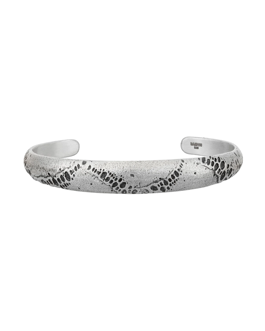 Sterling Silver Kiln-Texture Cuff