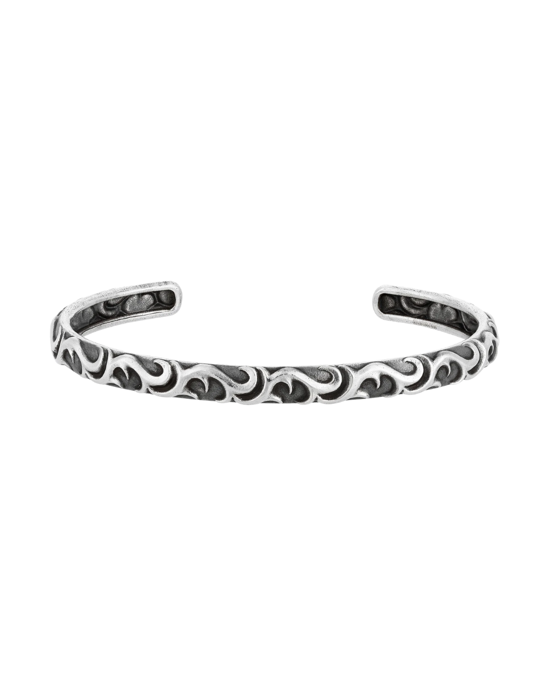 John Varvatos Gothic Shank Silver Cuff