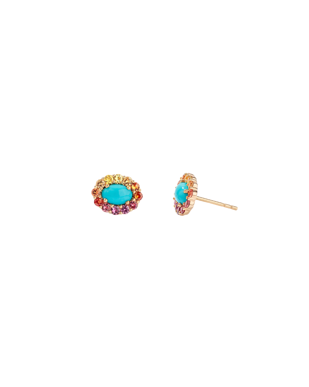 Julia Chafe Sunset Stud Earrings