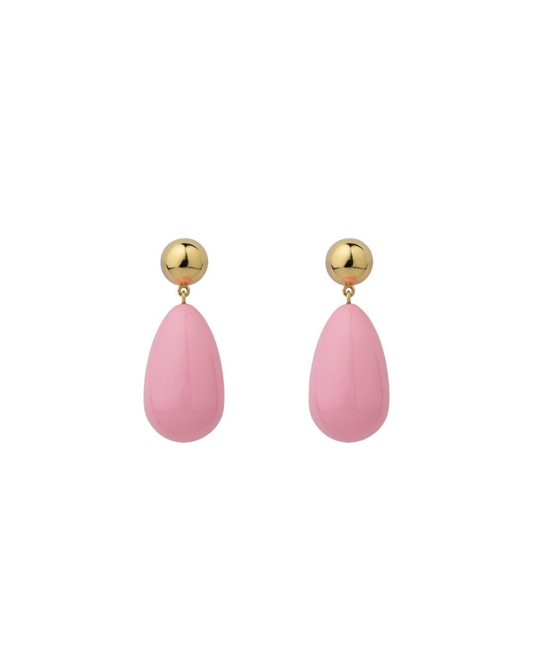 Baby Pink Drop Earrings