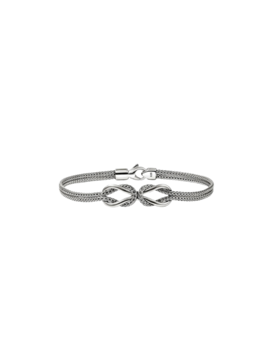 John Hardy Love Knot Infinite Station Double Row Bracelet