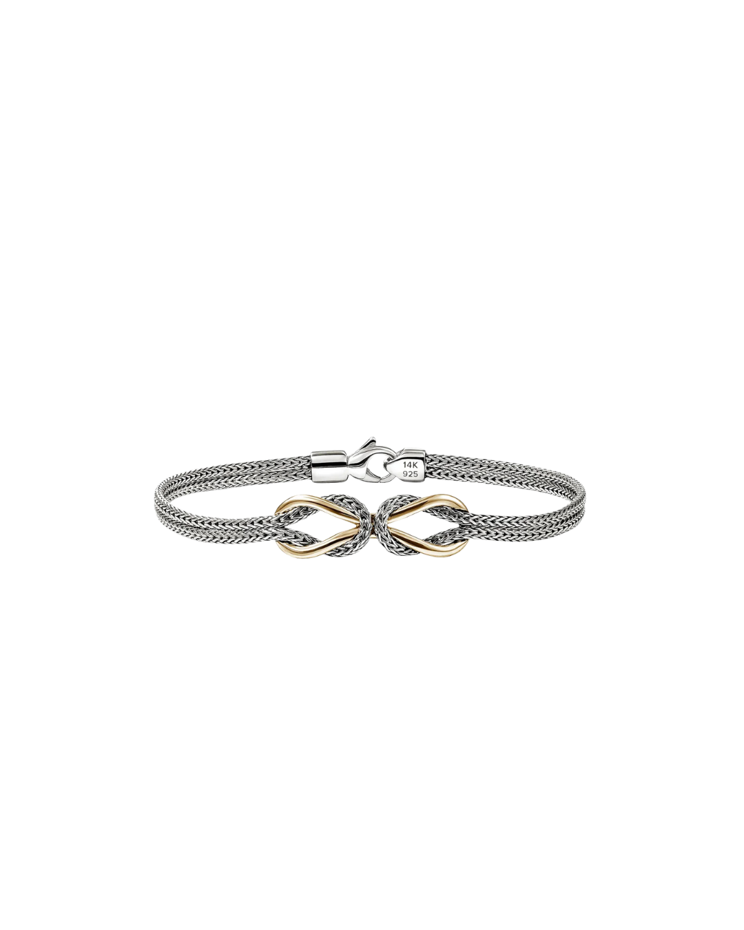 John Hardy Love Knot Infinite Double Row Bracelet