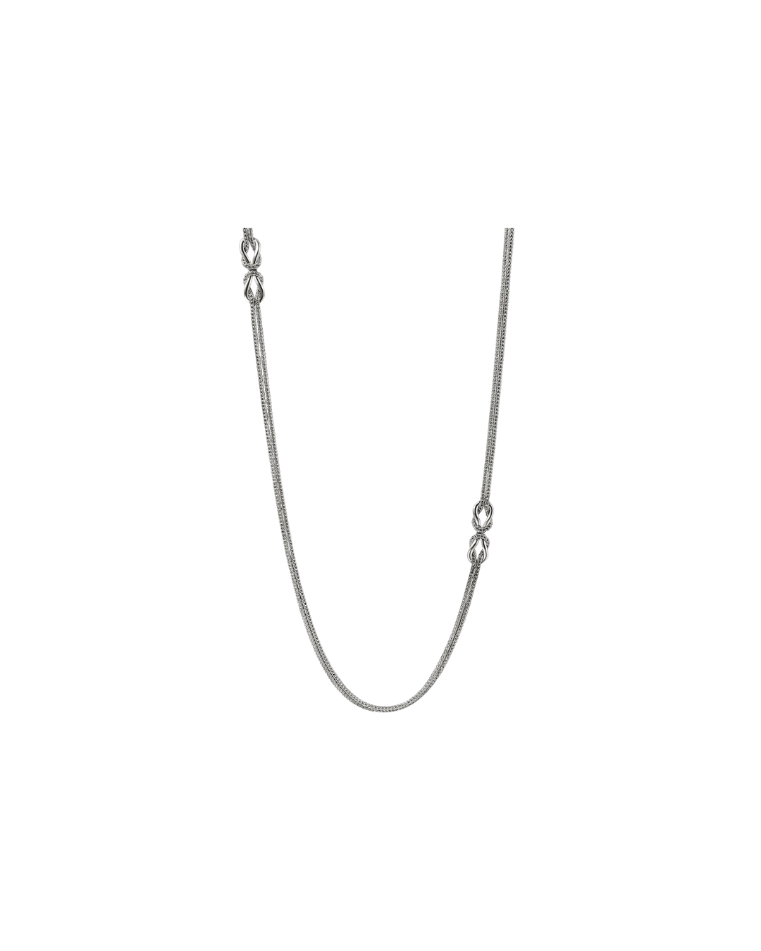 John Hardy Love Knot Infinite Station Necklace