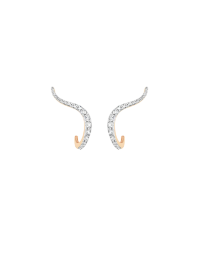 Marie Mas Halo Diamond Earrings