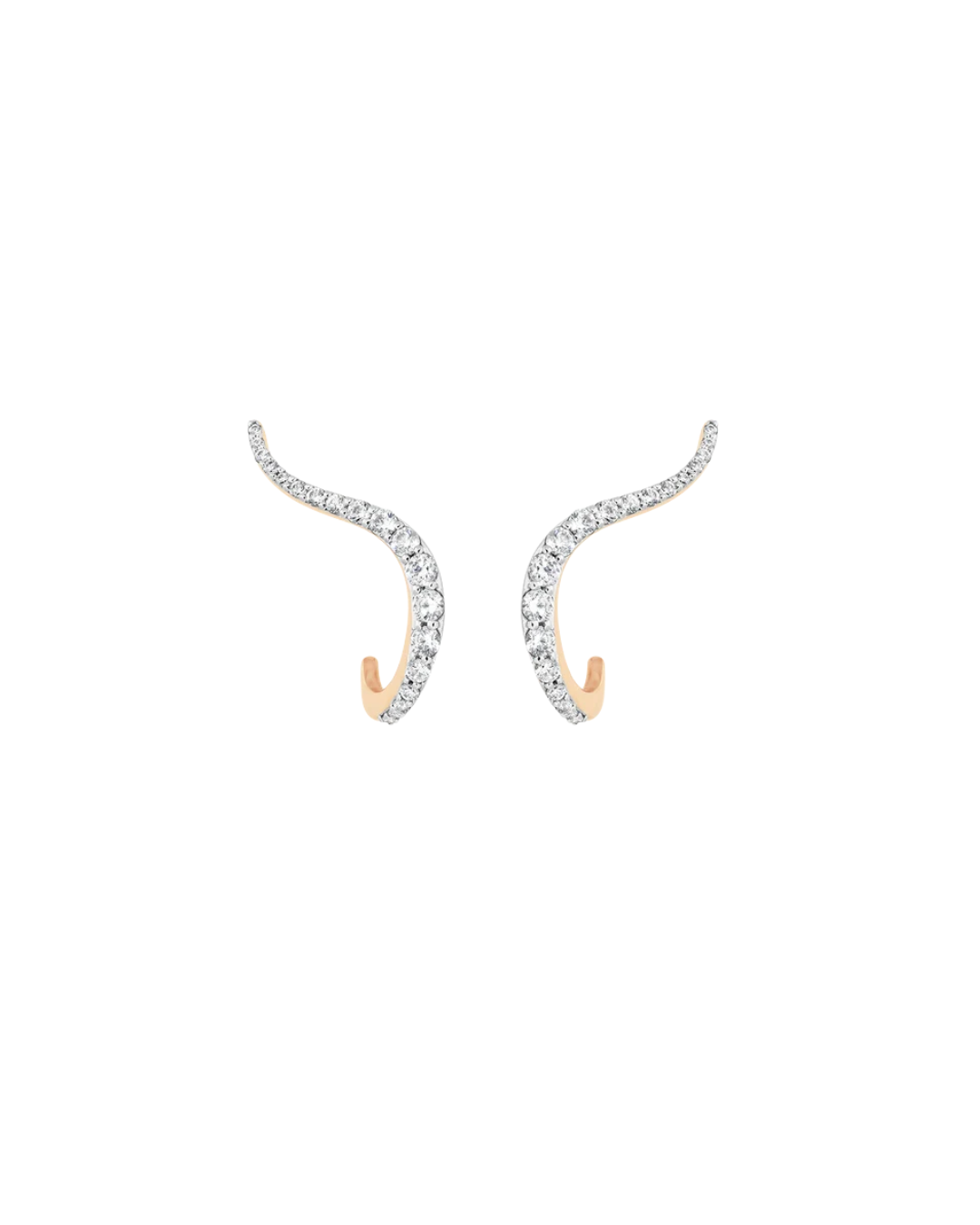 Marie Mas Halo Diamond Earrings