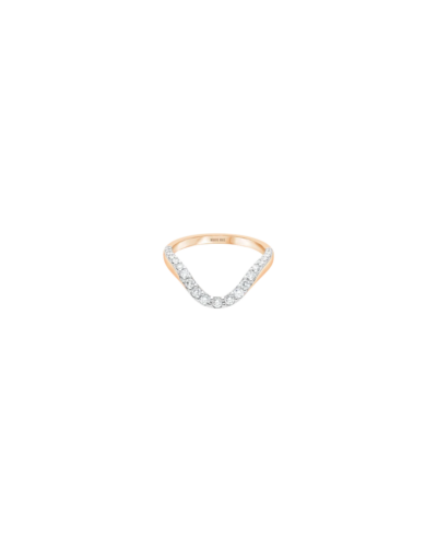Marie Mas Halo Half Pavé Ring
