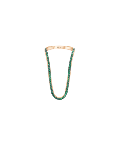 Marie Mas Aurora Half Pavé Ring
