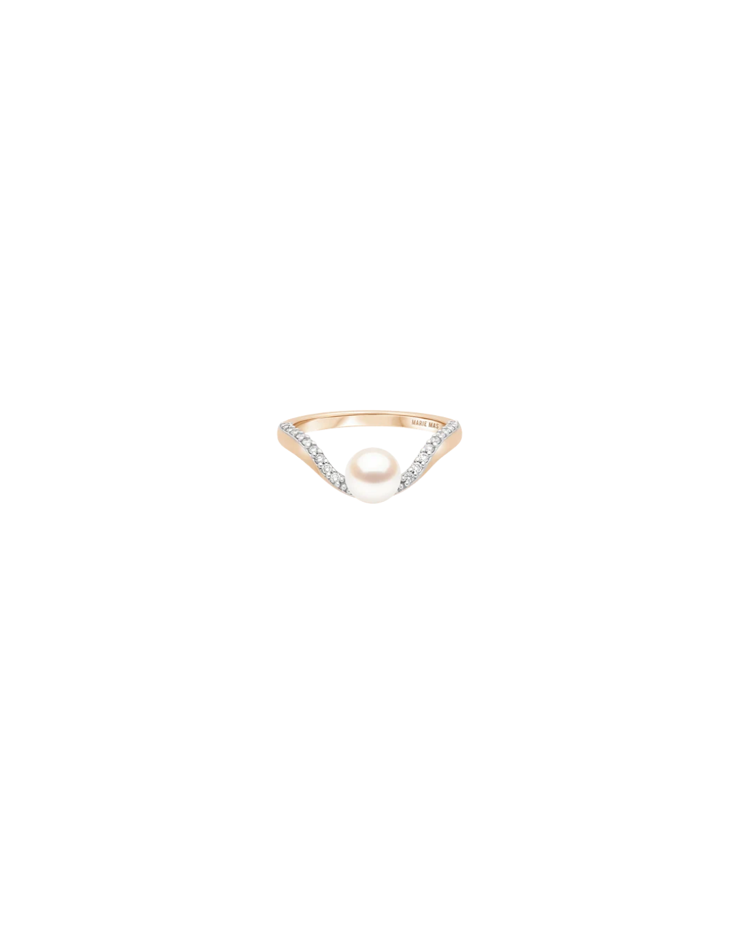 Marie Mas Luminous Lines Halo Ring