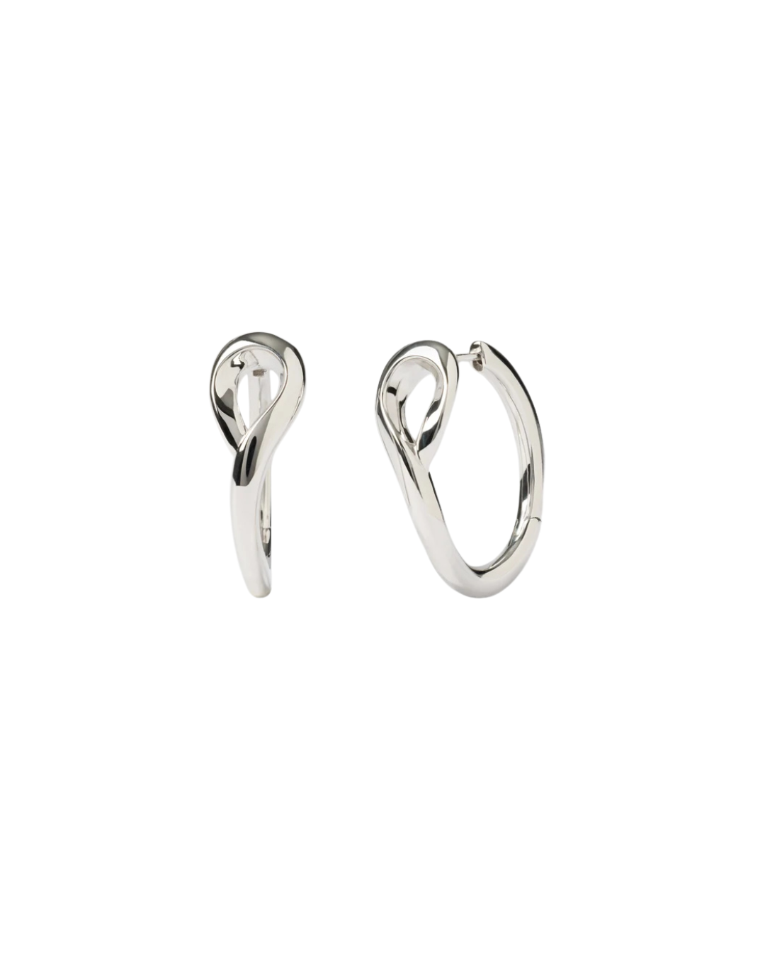 PDPAOLA Brise Hoop Earrings