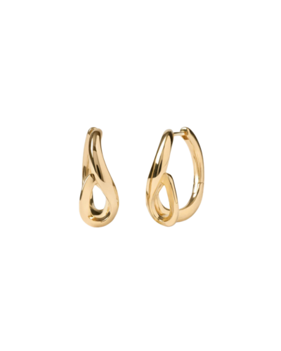 PDPAOLA Brise Mini Hoop Earrings