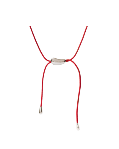 PDPAOLA Rodeo Red Cord Necklace