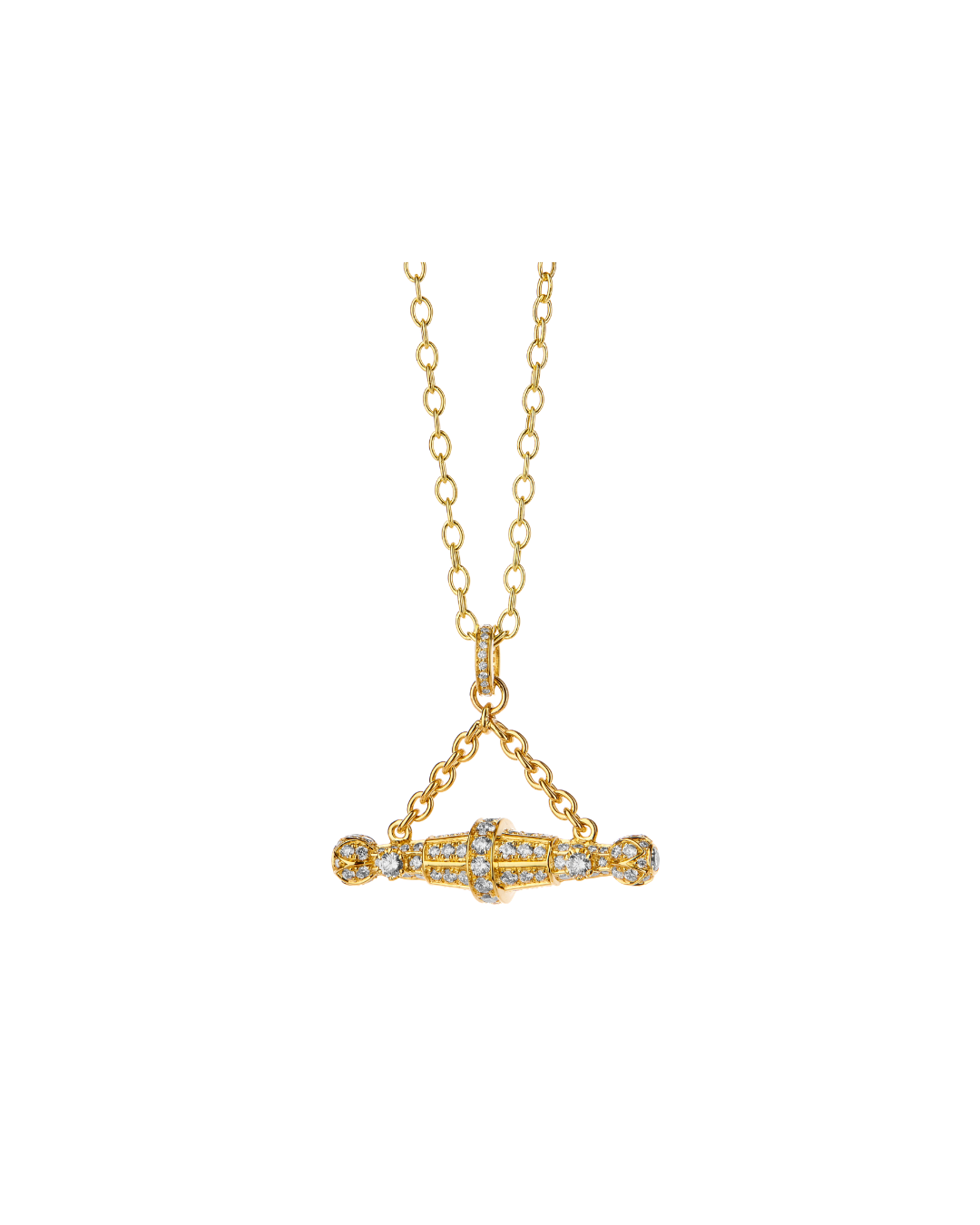 Heirloom Diamond Toggle Pendant