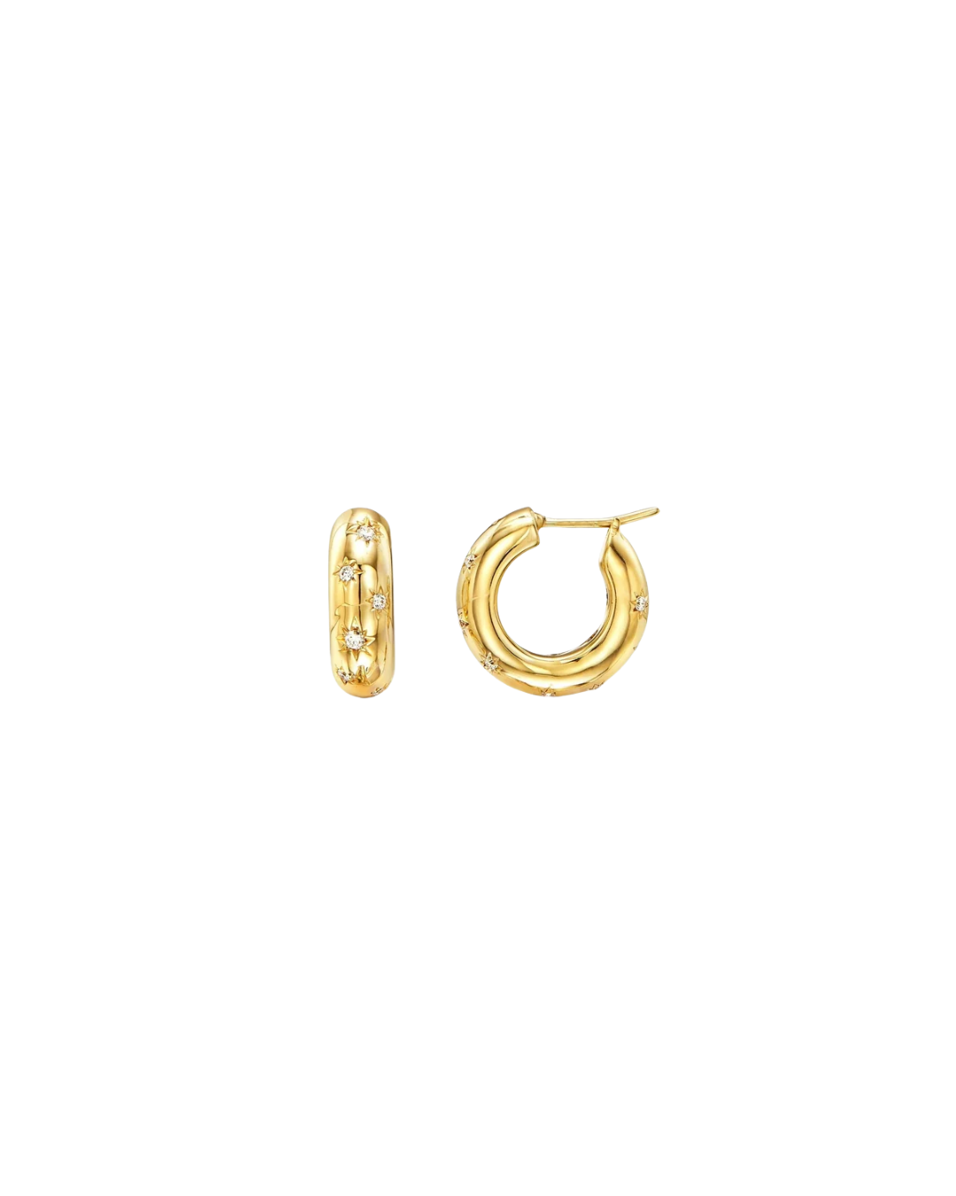 18K Cosmos Hoops