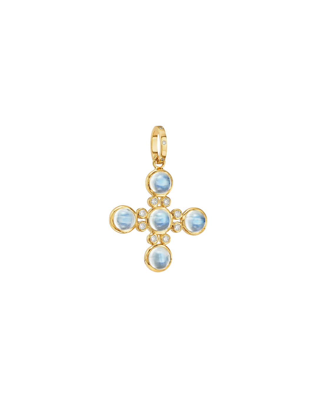 Temple St. Clair Large Four Elements Cross Pendant