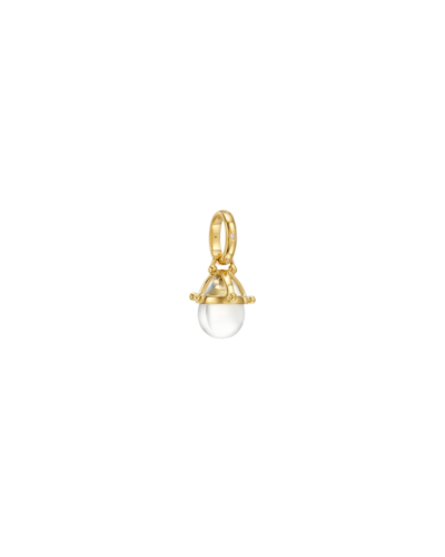 18K Granulated Amulet