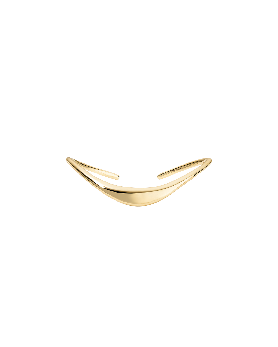 ZAHN-Z's 14KYG ZAHA Plain Snap Cuff