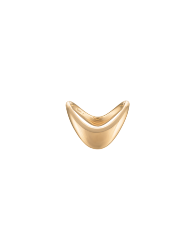 ZAHN-Zs 14KYG Petite ZAHA Plain Ring