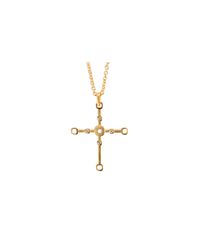 Alex Sepkus Box Cross Pendant