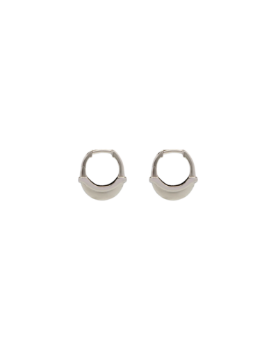 Wyld Box's Sterling Silver Luna Extra Small Hoop Earrings