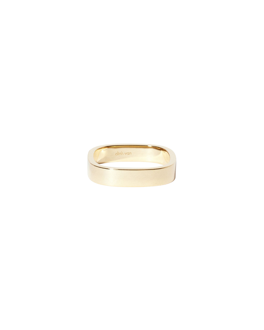 Danhov 18Y Square Wedding Band Ring
