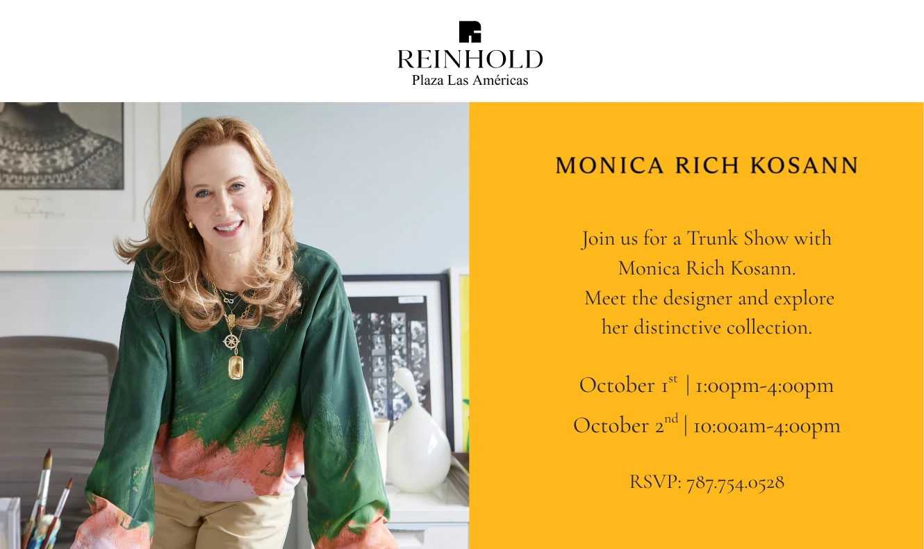 Monica Rich Trunk Show Cover