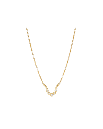 Ondyn Lightwave Diamond Pendant Necklace