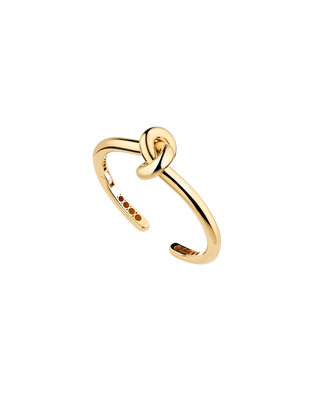 Engelbert's 18KYG Legacy Knot Medium Cuff Bracelet