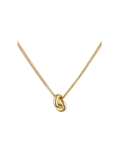 Engelbert's 18KYG Legacy Knot Medium Pendant Necklace