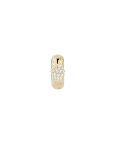 Dana Rebecca's 14KYG Cynthia Rose Large Rondelle Charm with Diamonds